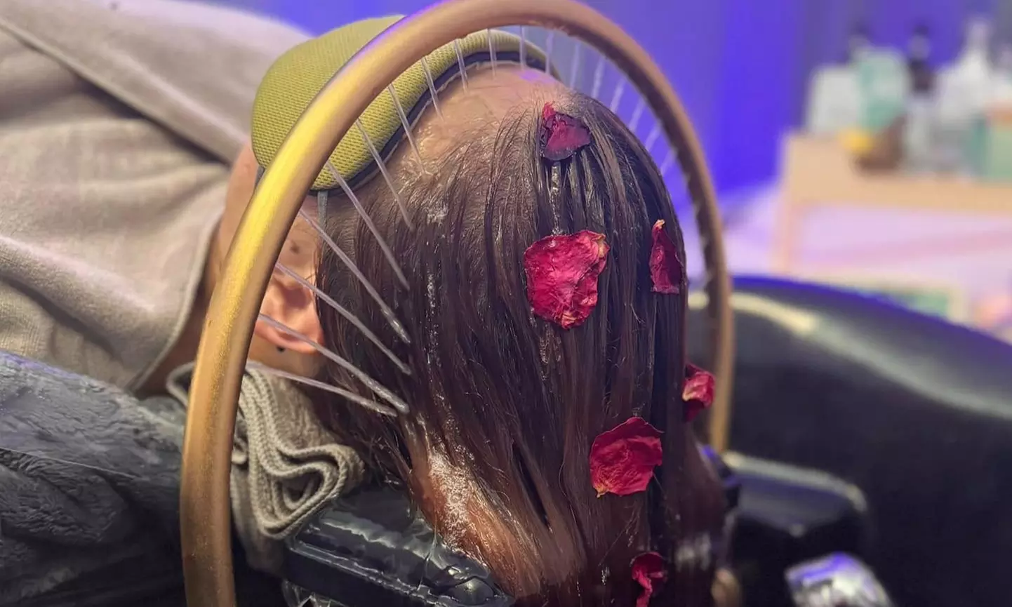 60 or 90 Minute Deep Herbal Scalp Spa with Aromatherapy or Face Mask