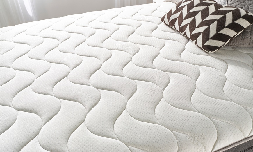 Image 11: Aspire Castleton Quilted Headboard Ottoman Bed