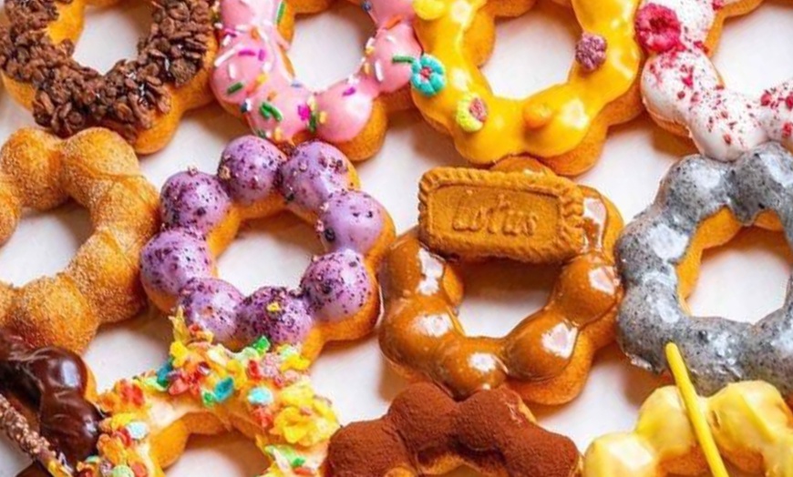 Image 6: 6 or 12 Mochi Donut Boxes or $20 or $40 Credit Toward Mochiholic