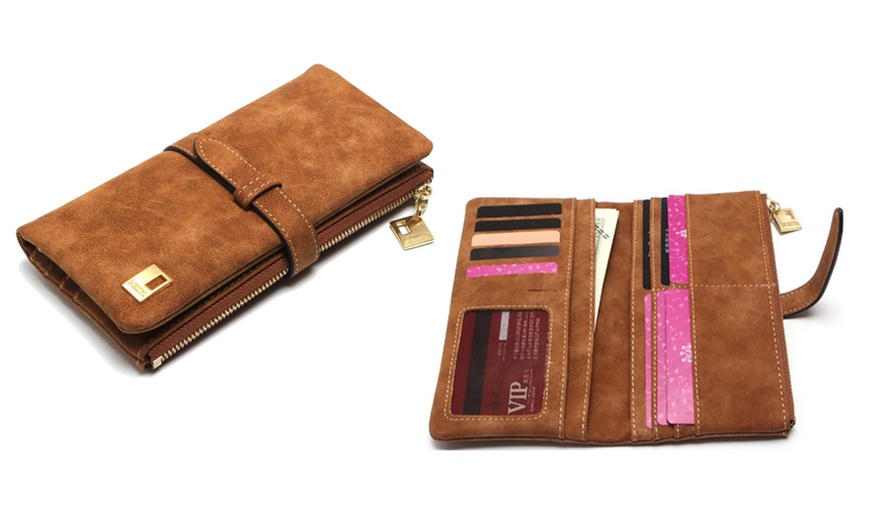 Image 5: Women's Suede Wallet