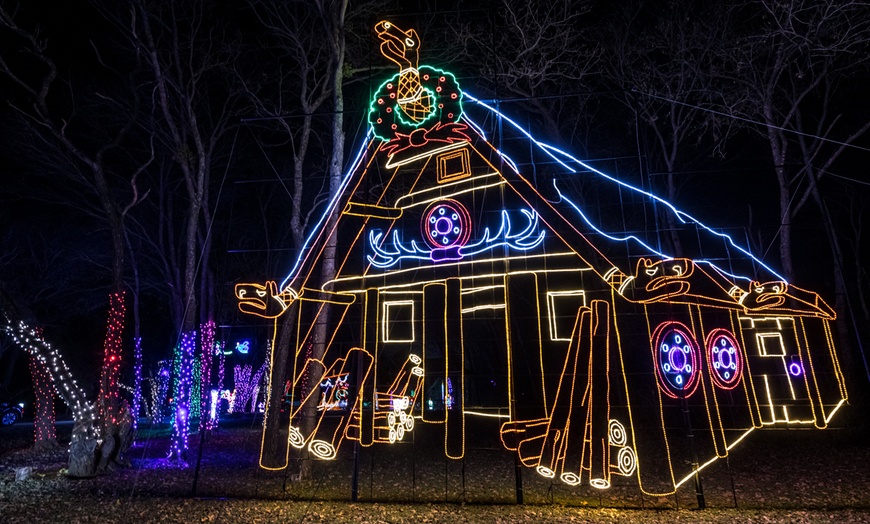 Image 3: Entry to Branson's Premier Drive-Thru Christmas Lights Show