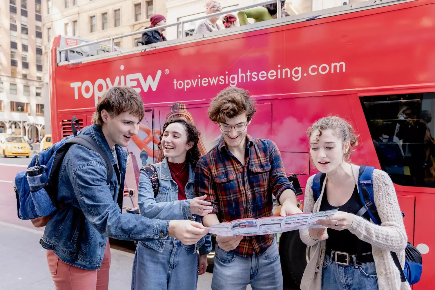 Up to 40% Off 24 Hour Hop On Hop Off Bus NYC Tour Package! 