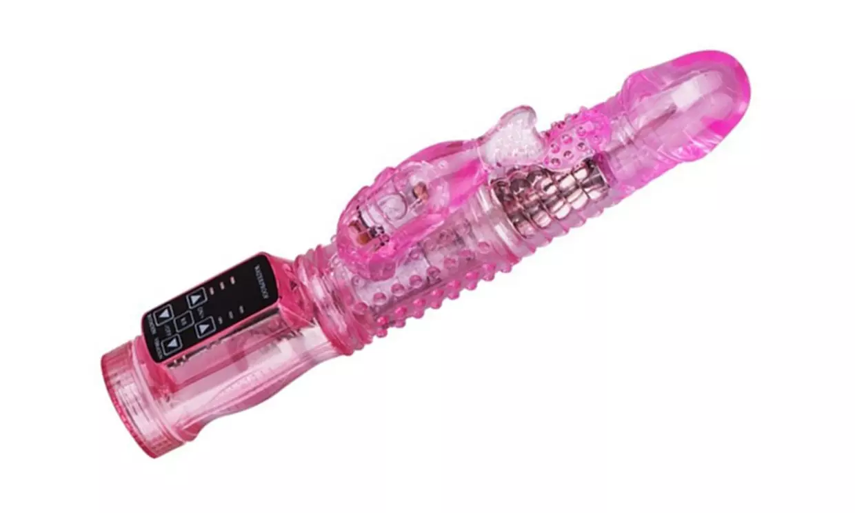 Rabbit Vibrator 24 Speeds Rotation G Spot Massager Clitoris Stimulator Sex Toy