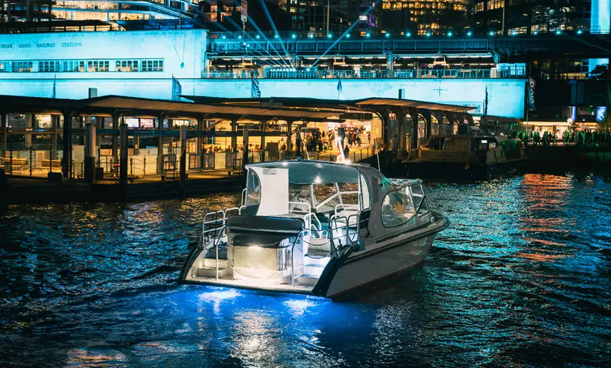 Image 8: Escape the Crowds with a 20-Min Sydney Harbour Vivid Cruise Experience