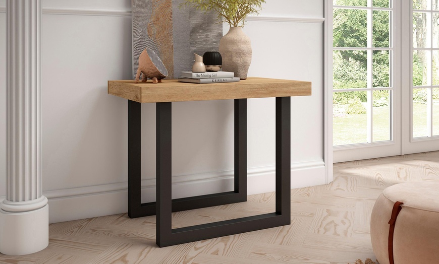Image 21: Table console extensible 