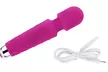 Wireless Dildos AV G Spot Vibrator Magic Wand Massager Rechargeable Waterproof - Second Medium