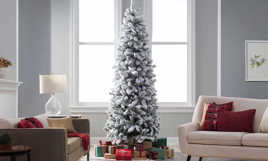 Image 1: Albero di Natale artificiale St. Moritz Bakaji