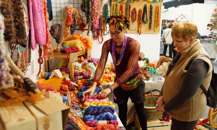 Image 5: The Knitting and Stitching Show!