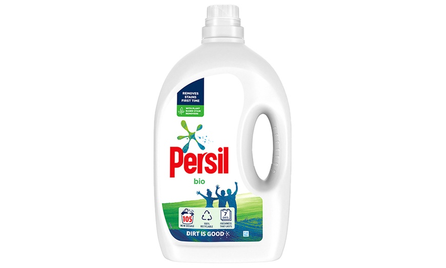 Image 3: One or Two Persil Laundry Washing Liquid Detergents 2.835L 105W