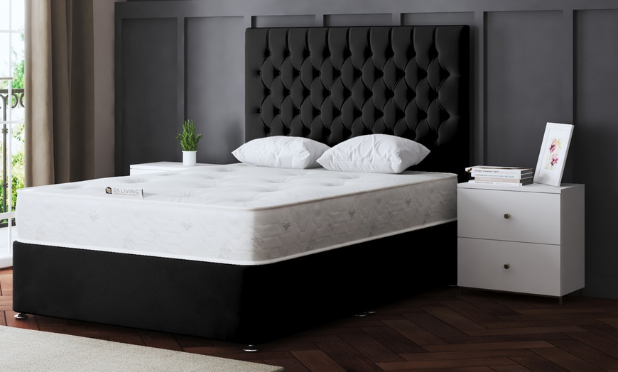 Image 6: Seraphine Chesterfield Divan Bed with Optional Mattress