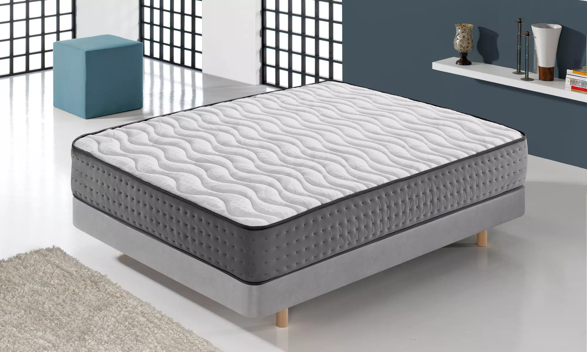 Traagschuimmatras 'Hero Luxe' 28cm