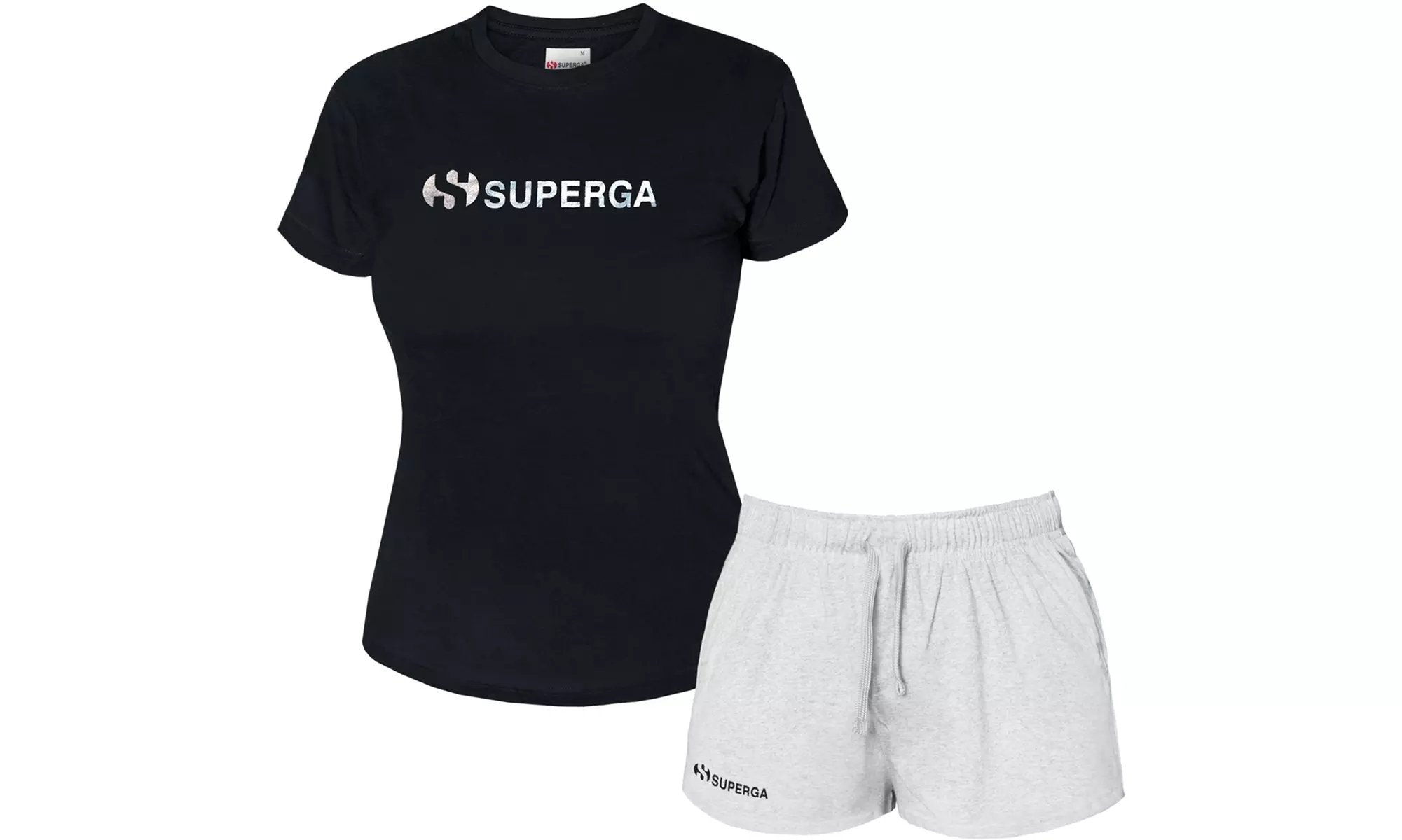 Completo corto Superga donna in cotone