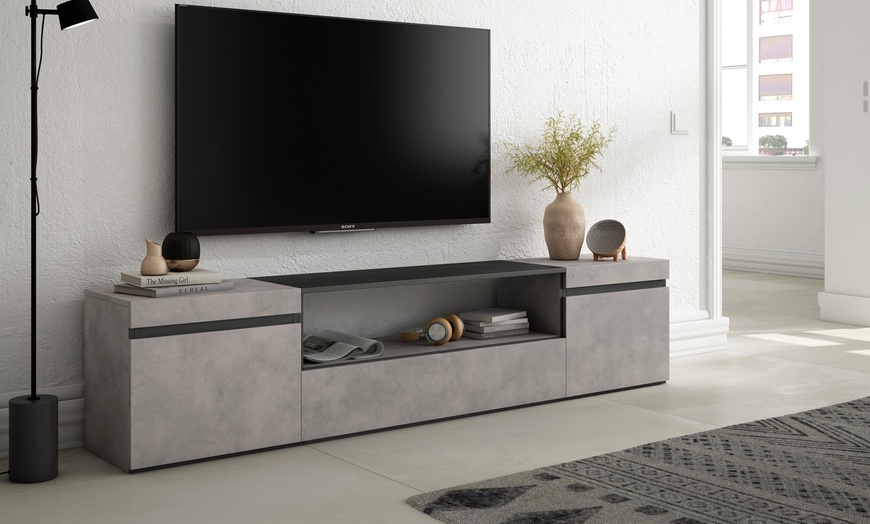 Image 42: TV Stand Cozy 200 cm in different colours and large storage capacity