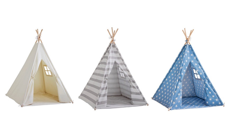 Image 2: Children's Tepee Tent