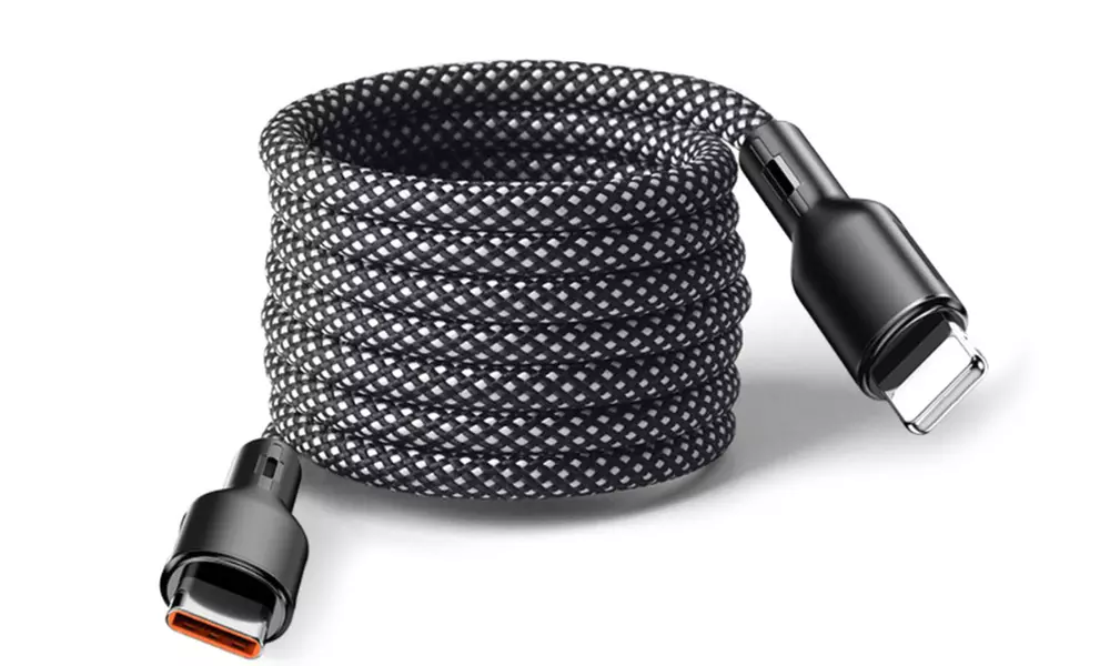 1 of 2 magnetische oplaadkabels