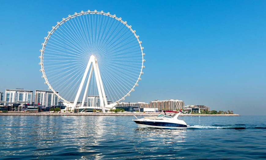 Image 2: Luxury Yacht Rental in Dubai's Arabian Gulf for Up To 8 People