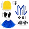 Image 3: 5-Piece Minion-Inspired Costume Set; Adjustable Fit and Classic Design