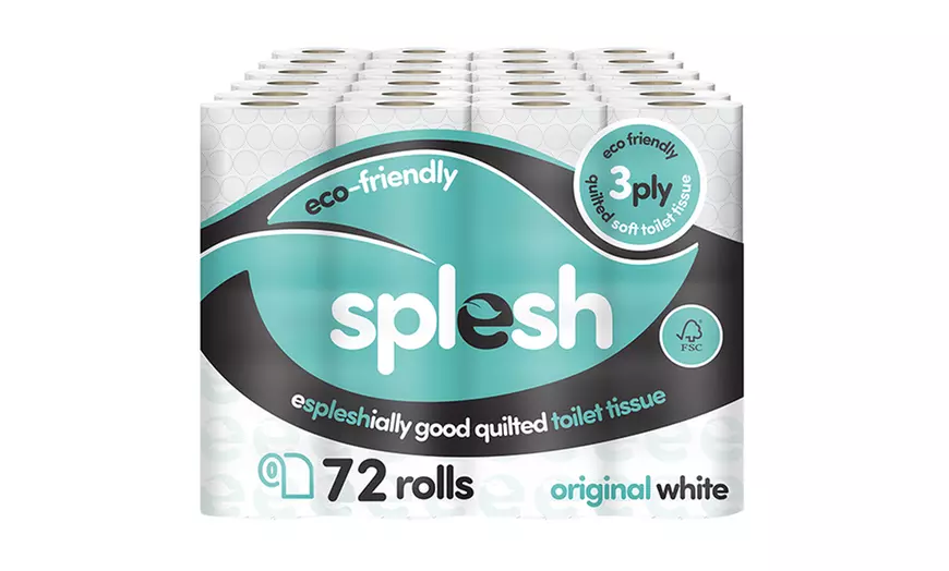 Image 16: Up to 72 Rolls of Splesh by Cusheen Toilet Roll