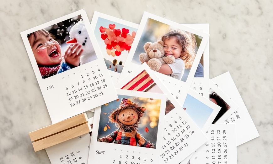 Image 12: Create a Custom Desktop or Wall Calendar | Photo Memories All Year