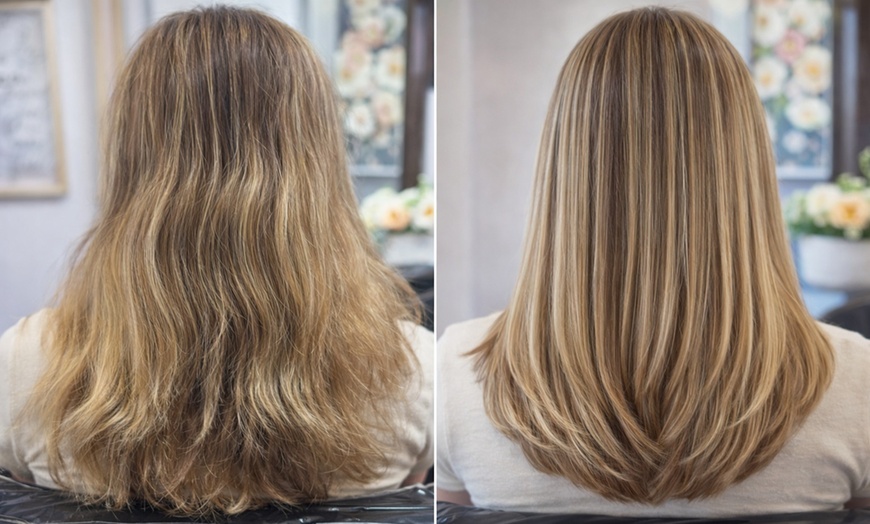 Image 3: Up to 30% Off on Salon - Hair Color / Highlights - Roots at MARINA HAIR STUDIO