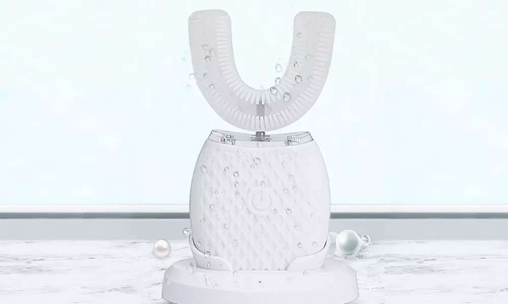 Spazzolino elettrico a forma di U