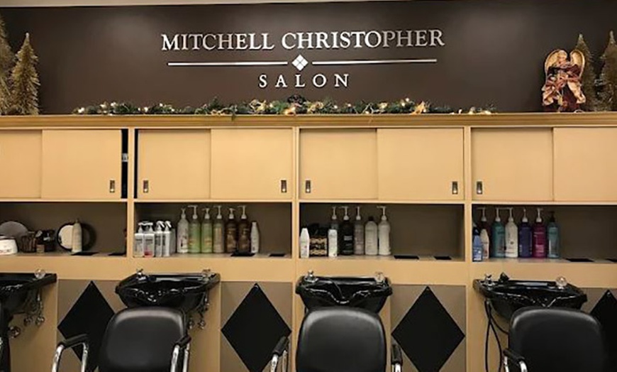 Image 3: Revamp your look with a stylish haircut and coloring package