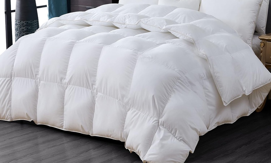 Image 1: Kisaa Living 10.5 Tog Duvet with Goose Feathers and Down