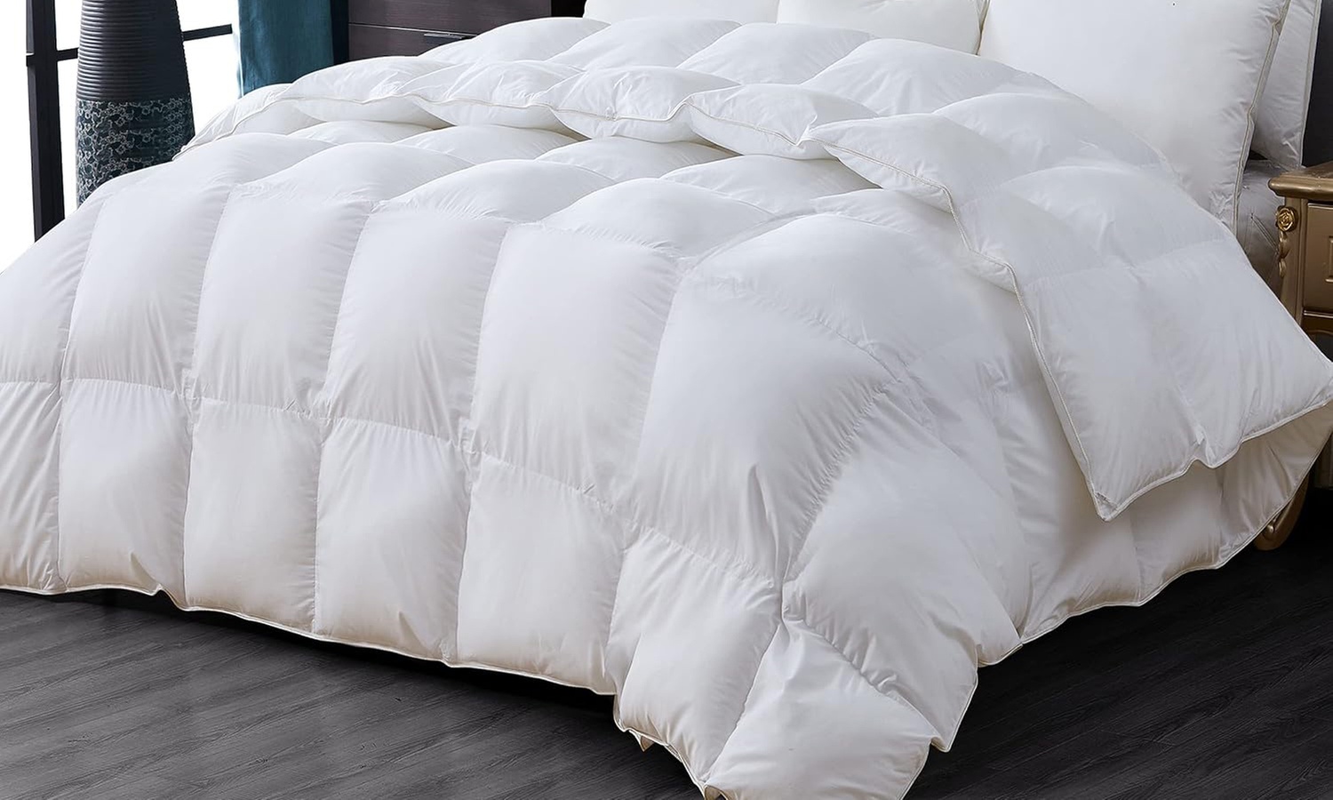 Kisaa Living 10.5 Tog Duvet with Goose Feathers and Down