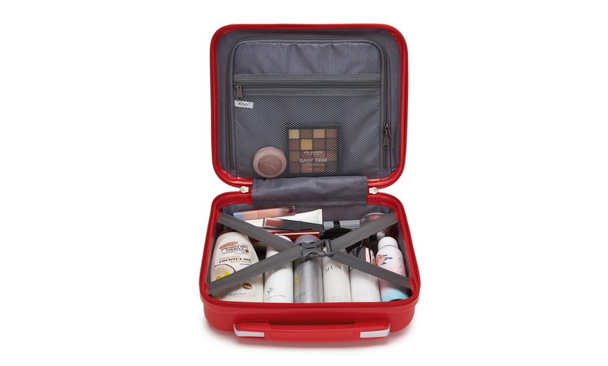 Image 28: KONO One or Four Piece Colorful PP Hard Shell Suitcase With TSA Lock