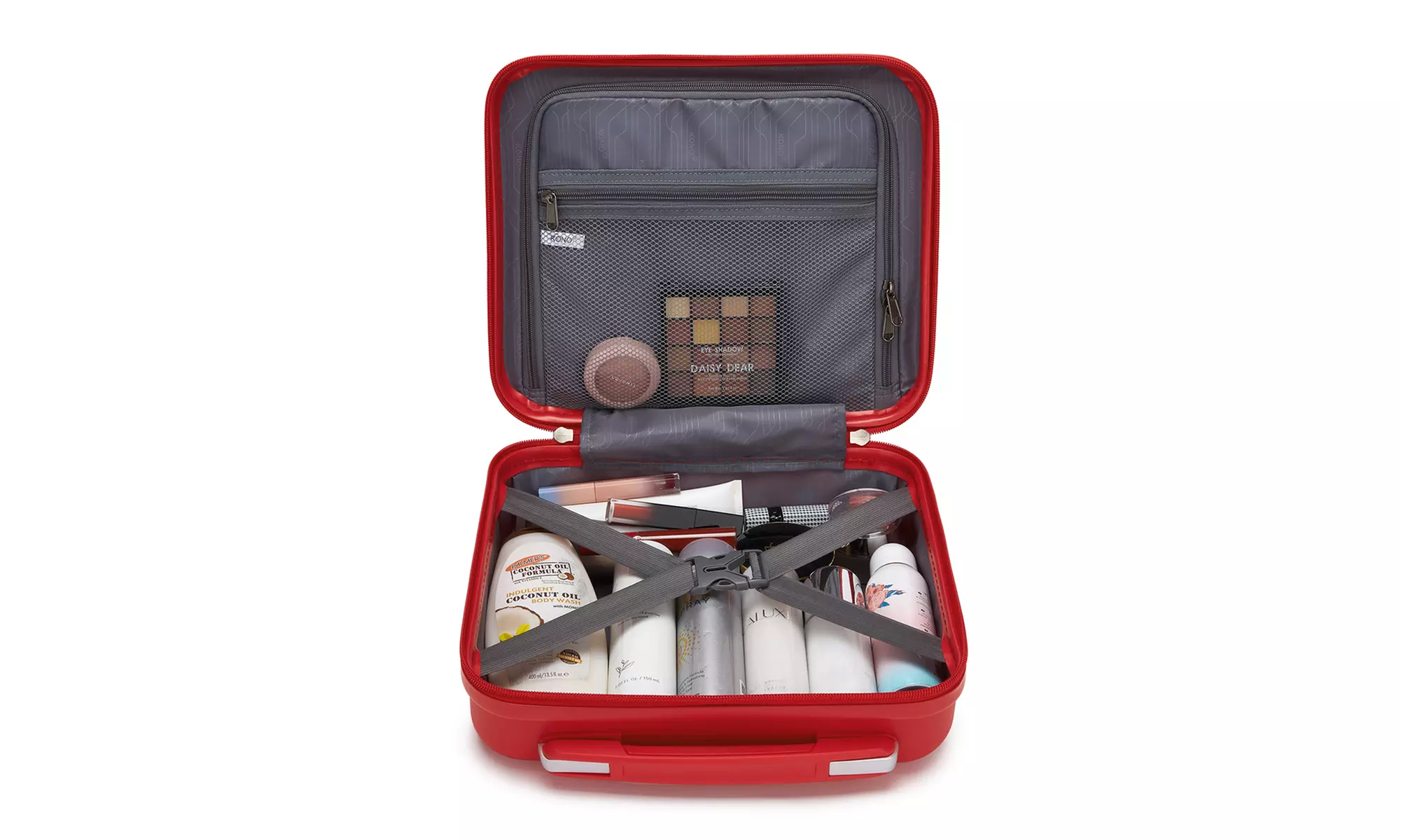 KONO One or Four Piece Colorful PP Hard Shell Suitcase With TSA Lock