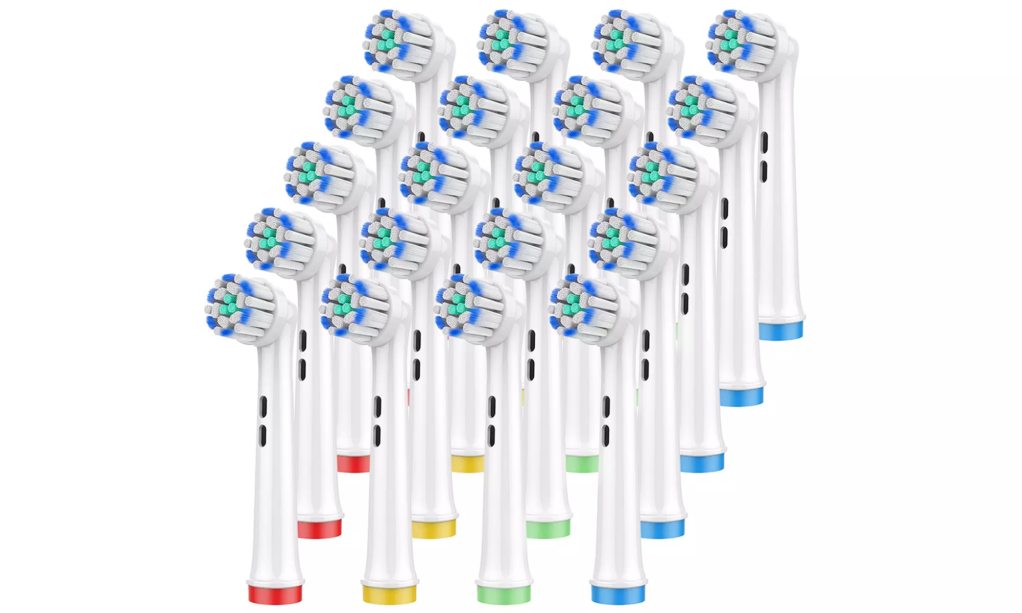 Replacement Toothbrush Heads Soft Bristle Sensitive Gum Care (Oral B Compatible)