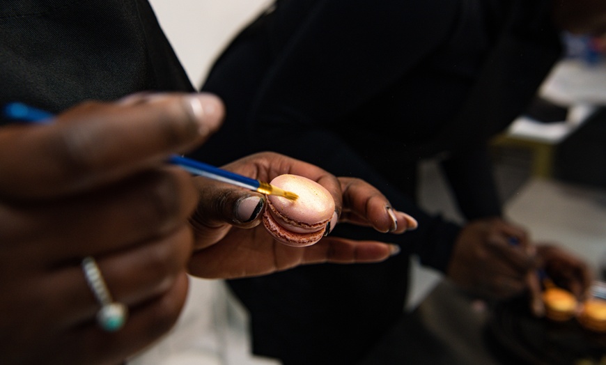 Image 10: French Macaron or Chocolate Profiteroles Baking Classes for 1 or 2