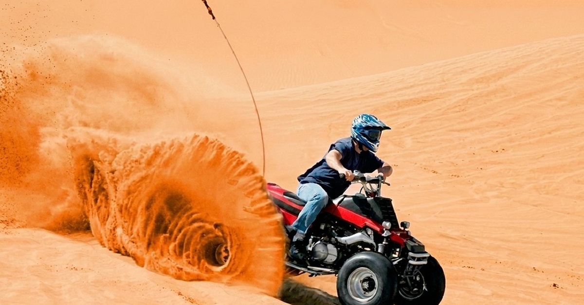 Unleash Adventure With Desert Safari With Quad Biking For One Or Two