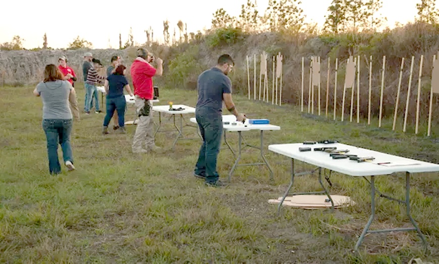 Image 3: Shooting Range Package w/ 20-Min Instruction & Optional Handgun Rental