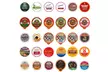 Variety Pack Gift Box K-cups Coffee, Tea and Hot Chocolate (20, 30, 40 or 50 ct) - Second Medium