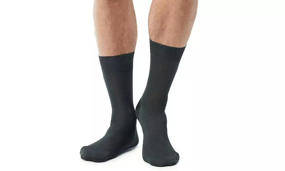 12 paia di calzini da uomo in filo di Scozia