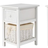 Image 4: 1 o 2 comodini in legno in stile Shabby Chic
