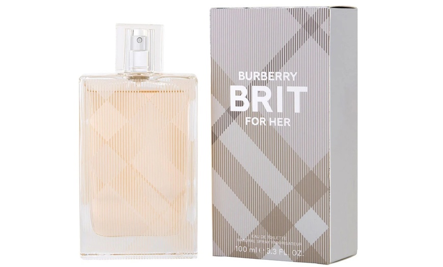 Image 2: Burberry Brit for HER Eau de Toilette Spray 3.3 Fl. Oz.