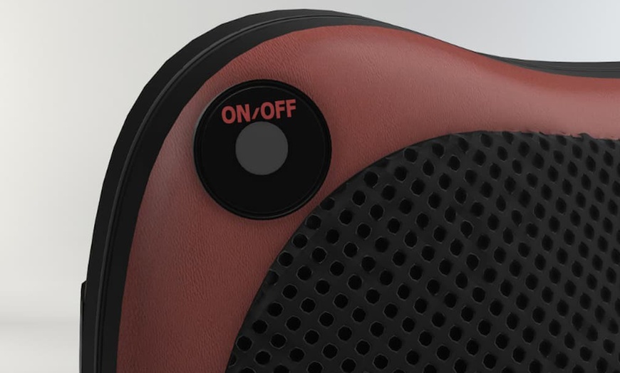 Image 2: Herzberg —Coussin de massage chauffant effet Shiatsu