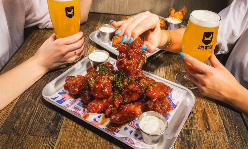 Image 5: BrewDog ! BIG Burgers & BIG Wings and 2 Drinks