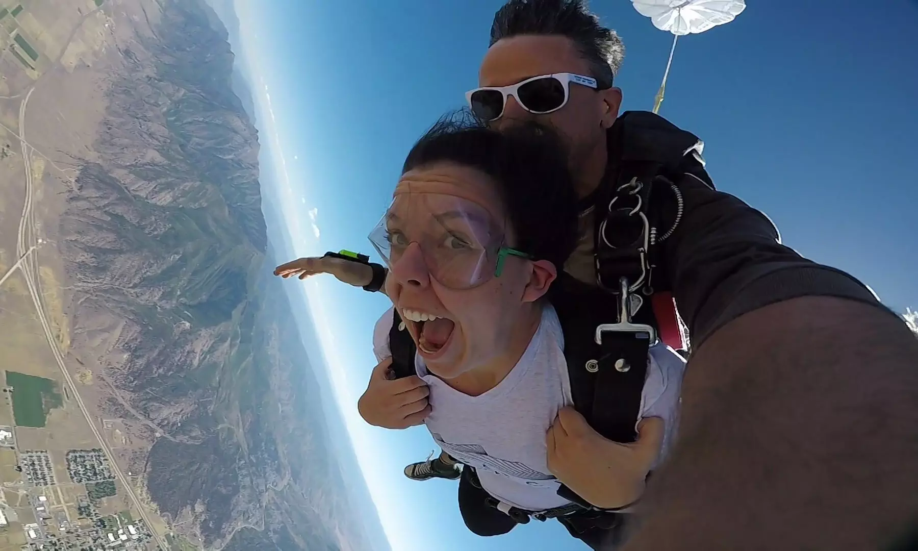 $459 for Tandem Skydive for Two with Choice of Photos or Video at Skydive The Wasatch ($596 Value)  - Primary Image