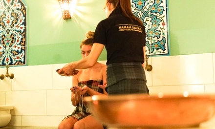 60 Min. klassische Massage mit Aromaöl inkl. 30 Min. Entspannung in der Salzgrotte inkl. Glas Sekt für 2 Personen - Hamam Vital Spa