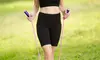 Women's Waist Workout Yoga Short Biker Shorts Workout Shorts Yoga Side Pockets