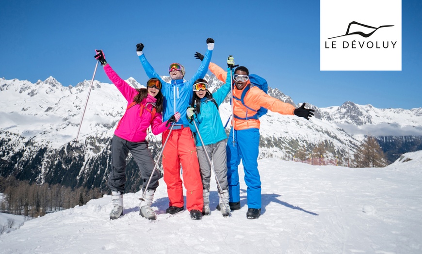 Image 1: Ski et sensations : votre forfait 1 à 3 jours au cœur du Dévoluy