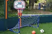 2-in-1 Basketball Hoop and Football Set - Second Medium