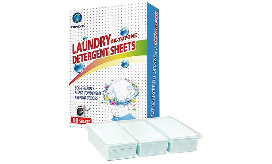 Image 2: Up to Eight Packs of 90 Detergent Sheets