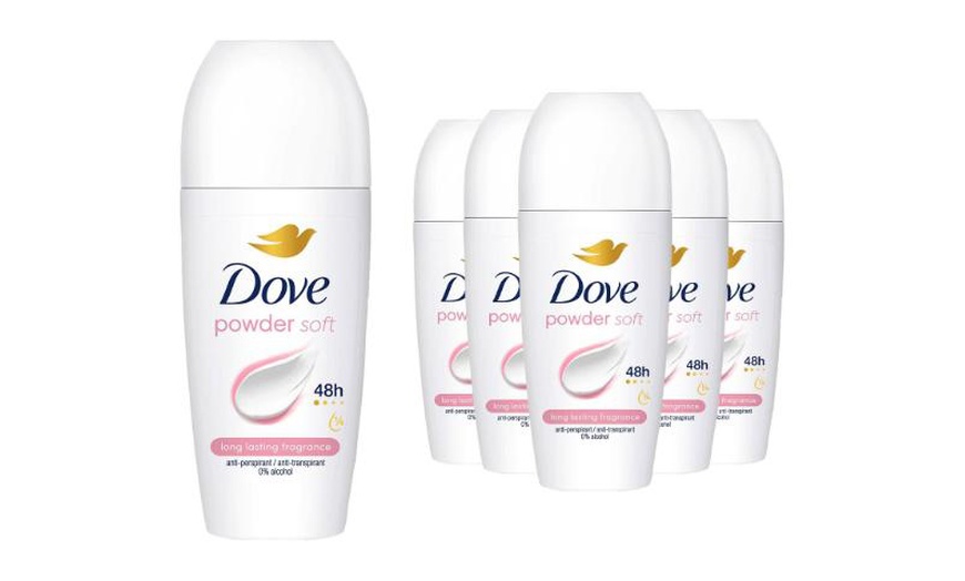 Image 5: Dove Roll-On Anti-Perspirant 50ml Classic, Powder Soft & Fresh 48H
