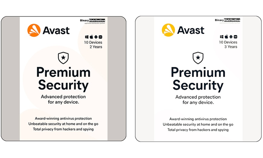 Image 1: Avast Premium Security 10 dispositivos para 2 y 3 años