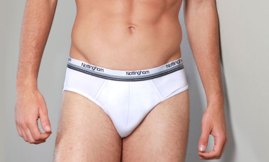 Image 8: Confezione da sei Slip / Boxer Uomo NOTTINGHAM in Cotone Elasticizzato