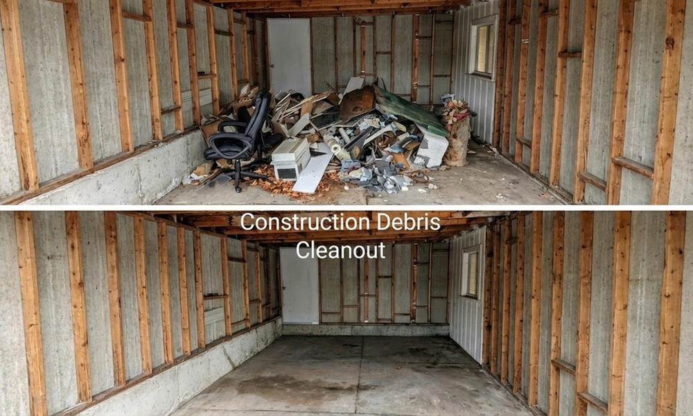 Professional Junk Removal Services: 1/4, Half, or Full Truck Load